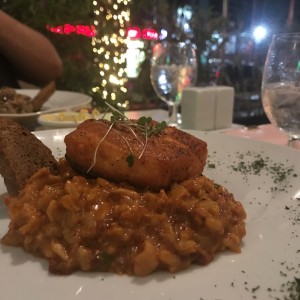 Risotto salmon