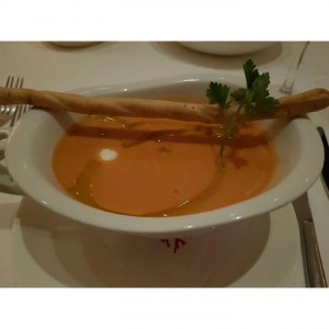 Sopa de tomate. 