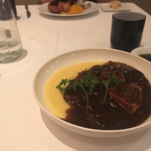 ossobuco con polenta