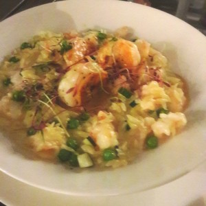 risotto camarones