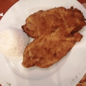 Milanesa de pollo