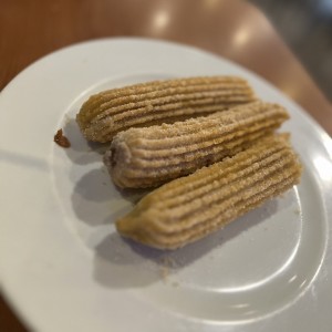 Churros rellenos 