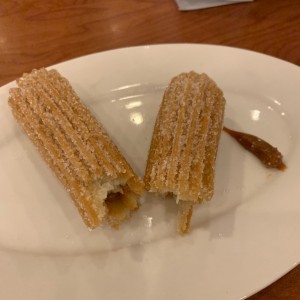 Churro relleno de Manjar Blanco