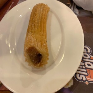 Churro Relleno de Manjar