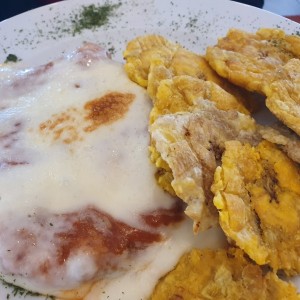 milanesa de pollo