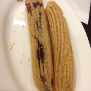 Churros rellenos