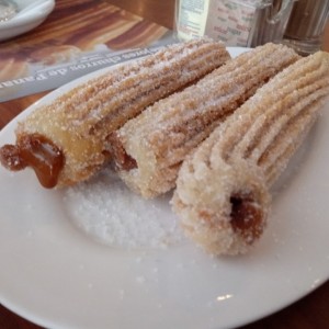 Churros de manjar