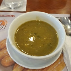 sopa de arveja