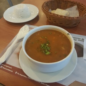 Sopa de mariscos