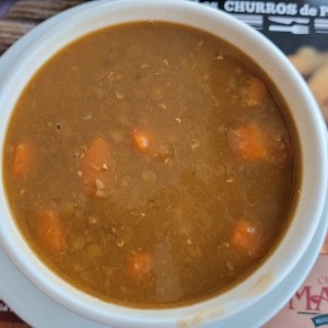 sopa de lentejas 