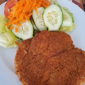 milanesa de pollo