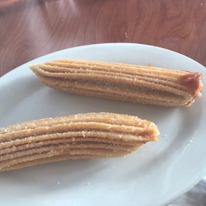 Churros Rellenos de Manjar