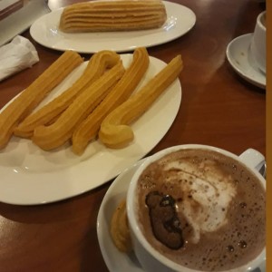 chocolate y churro 