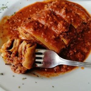 Lasagna de carne