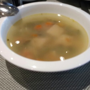 Sopa de Pollo con Vegetales