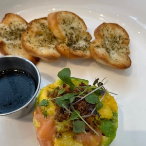 Avocado and Salmon Tartare