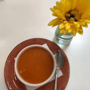 sopa de tomate