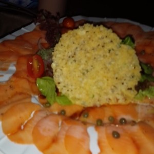 carpaccio de salmon