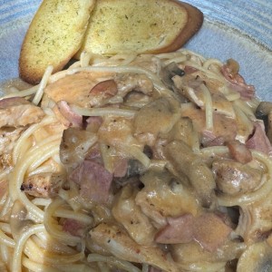 Pastas - Carbonara de Pavo