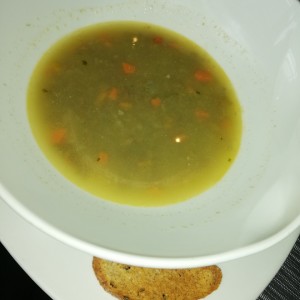 Sopa de lentejas