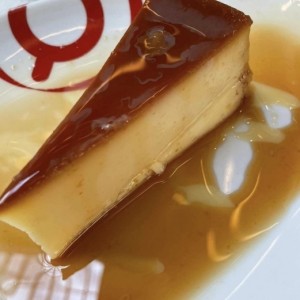 Flan de la casa