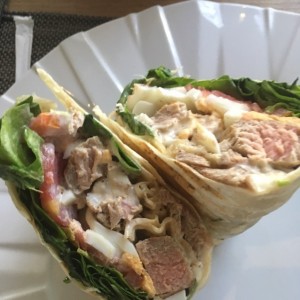 wrap de atun 