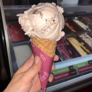 Cono de helado de Brownie