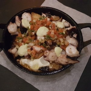 Pulpo a la parrilla