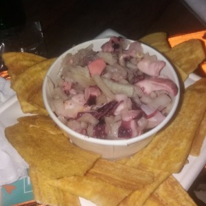 ceviche de pulpo