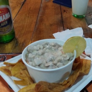 ceviche de corvina 