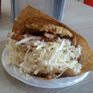 Pernil con queso