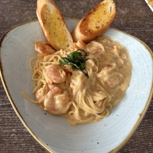 Pasta de camarones 