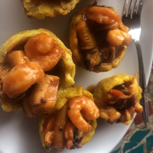 Canastas de mariscos 