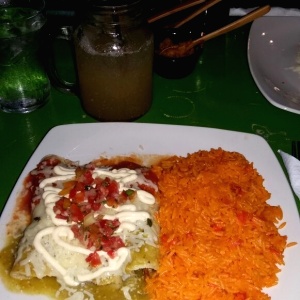 Enchiladas divorciadas