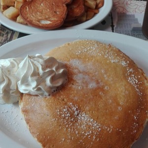 Pancakes de chocolate chip 