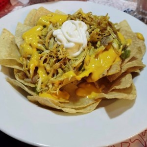 Nachos de pollo