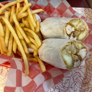 Chicken Wrap con Papas