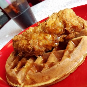 chicken waffles