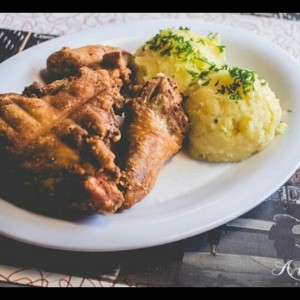 Fried Chicken n Mashed Potatoes