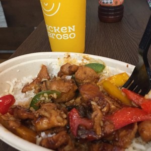 Pollo teriyaki