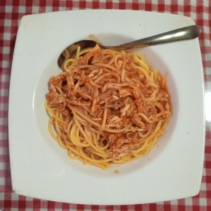 Pasta con Pollo