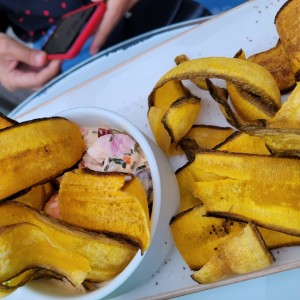 ceviche de camarones 