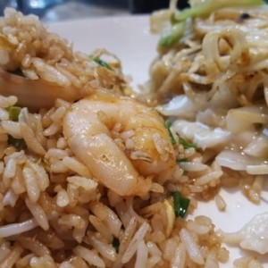 Arroz cantones y Chow mein 