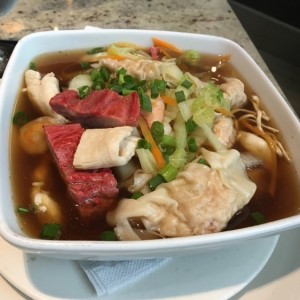 Sopa de wanton mein