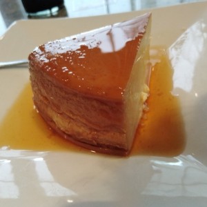 Flan de la casa 