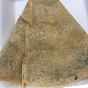 crepe de pesto con pollo