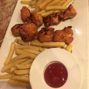 chuzos de pollo