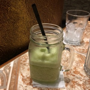 Limonada con menta