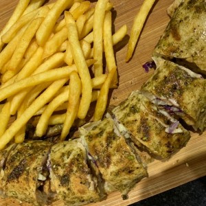 Shish Taouk con zaatar