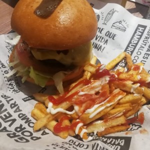 hamburguesa americana